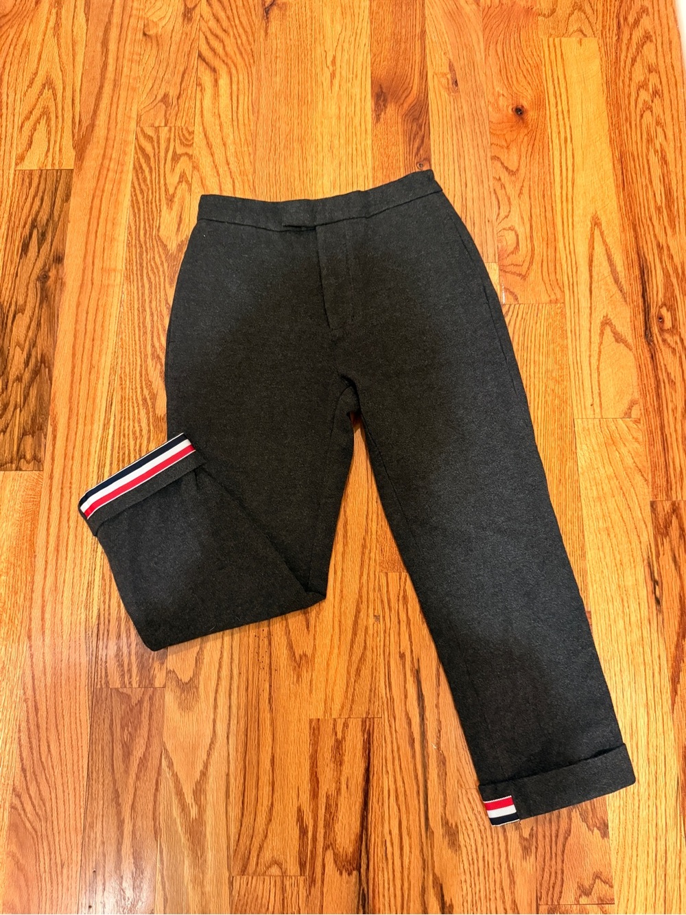 AC for AG (Alexa Chung x AG Jeans) Wool Blend Cropped Trousers